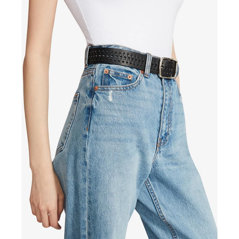 商品Steve Madden|Women's Whipstitch Faux-Leather Belt,价格¥150,第2张图片详细描述