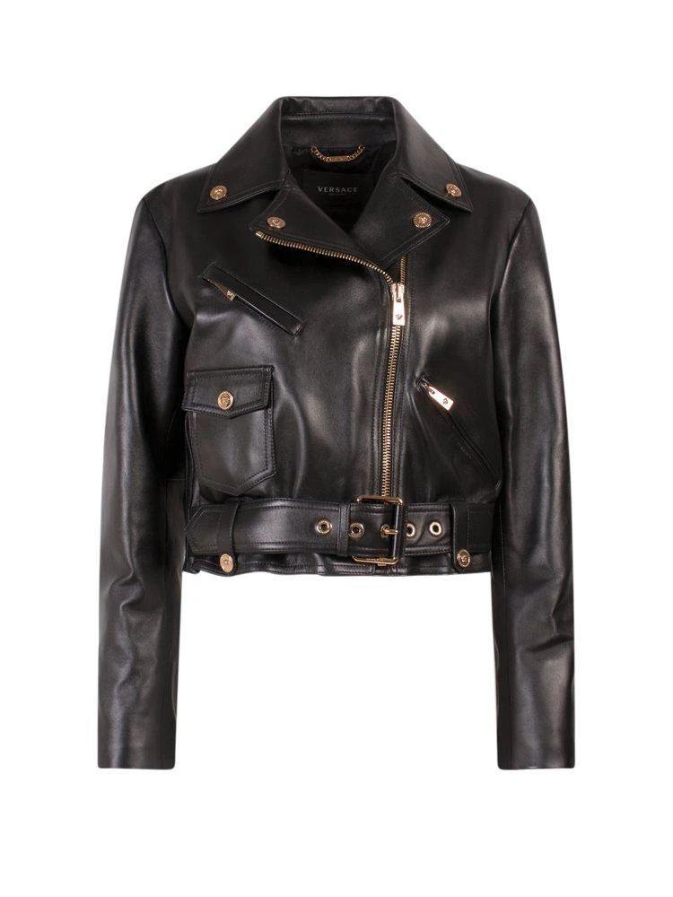 商品Versace|Versace Medusa Biker Jacket,价格¥11374,第1张图片