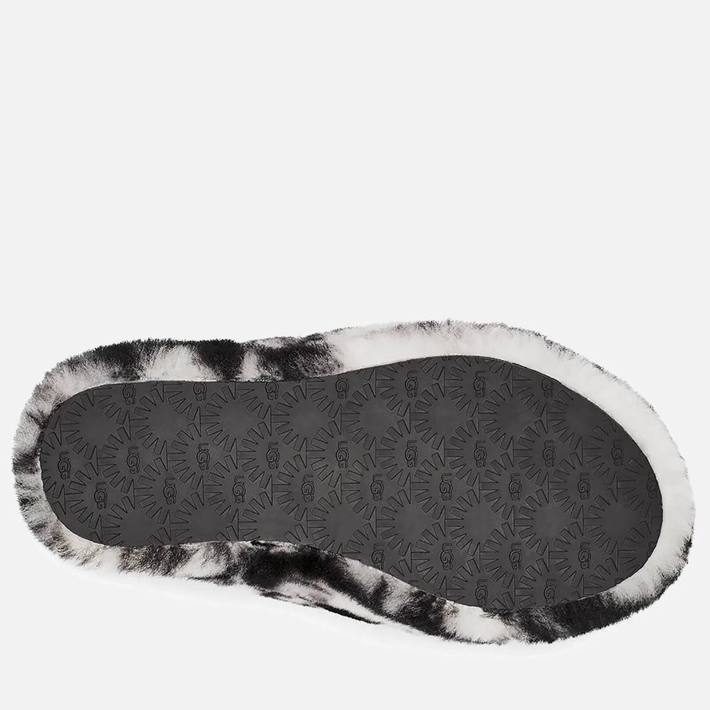 UGG KIDS' FLUFF YEAH SLIDE MARBLE SLIPPERS - BLACK 商品