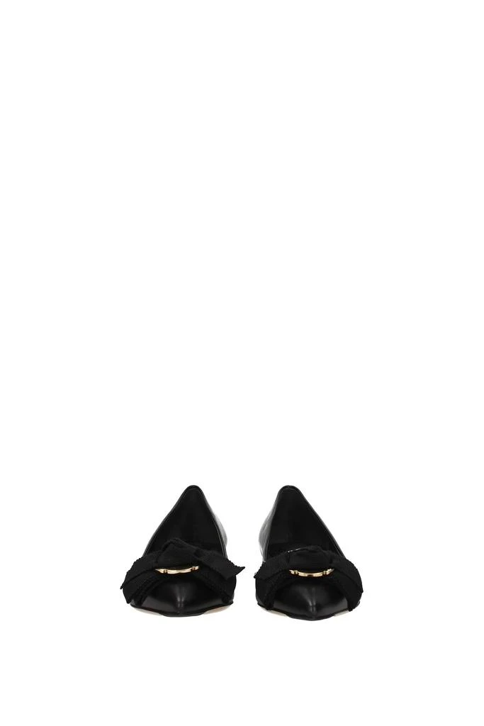 商品Salvatore Ferragamo|Ballet flats talla Leather Black,价格¥1725,第3张图片详细描述