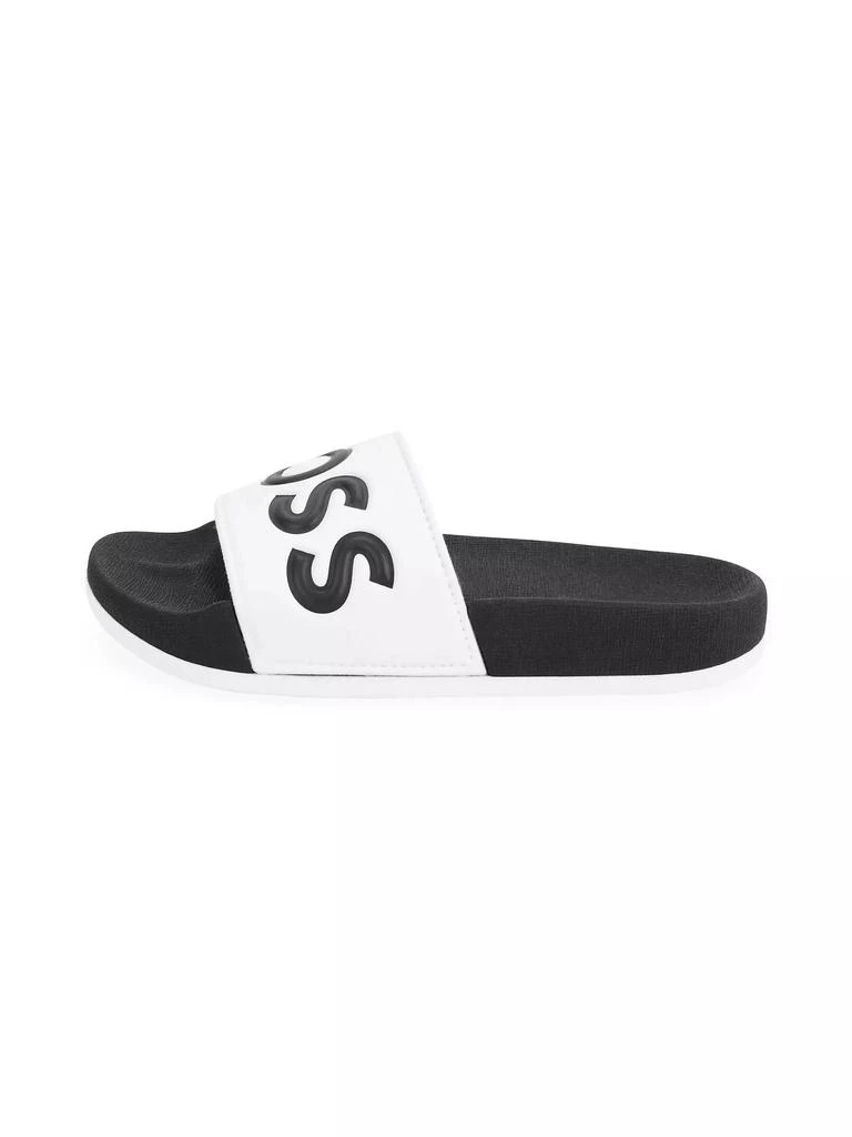 商品Hugo Boss|Little Boy's &amp; Boy's Mini Me Aqua Pool Slides,价格¥296,第2张图片详细描述