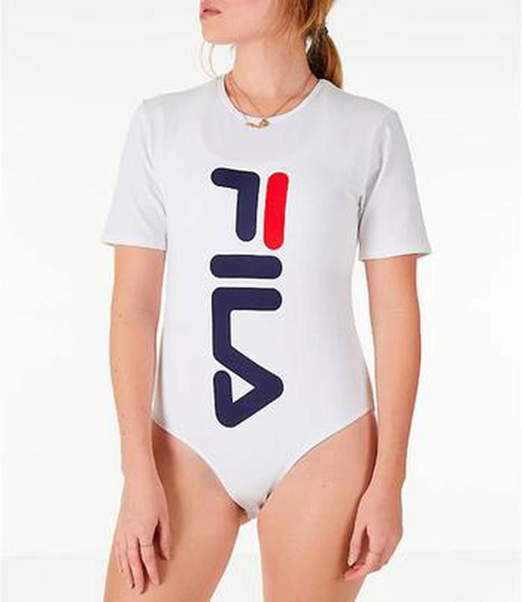 商品Fila|Women's Fila Quinn Bodysuit 上衣,价格¥75,第4张图片详细描述