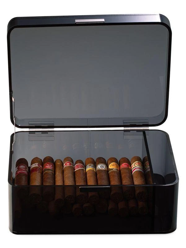 商品Bey-Berk|Acrylic Cigar Humidor,价格¥1581,第2张图片详细描述