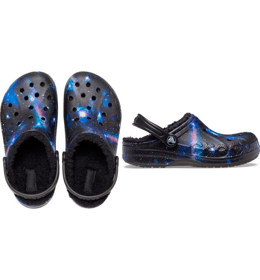 Baya Faux Shearling Lined Printed Clog 商品