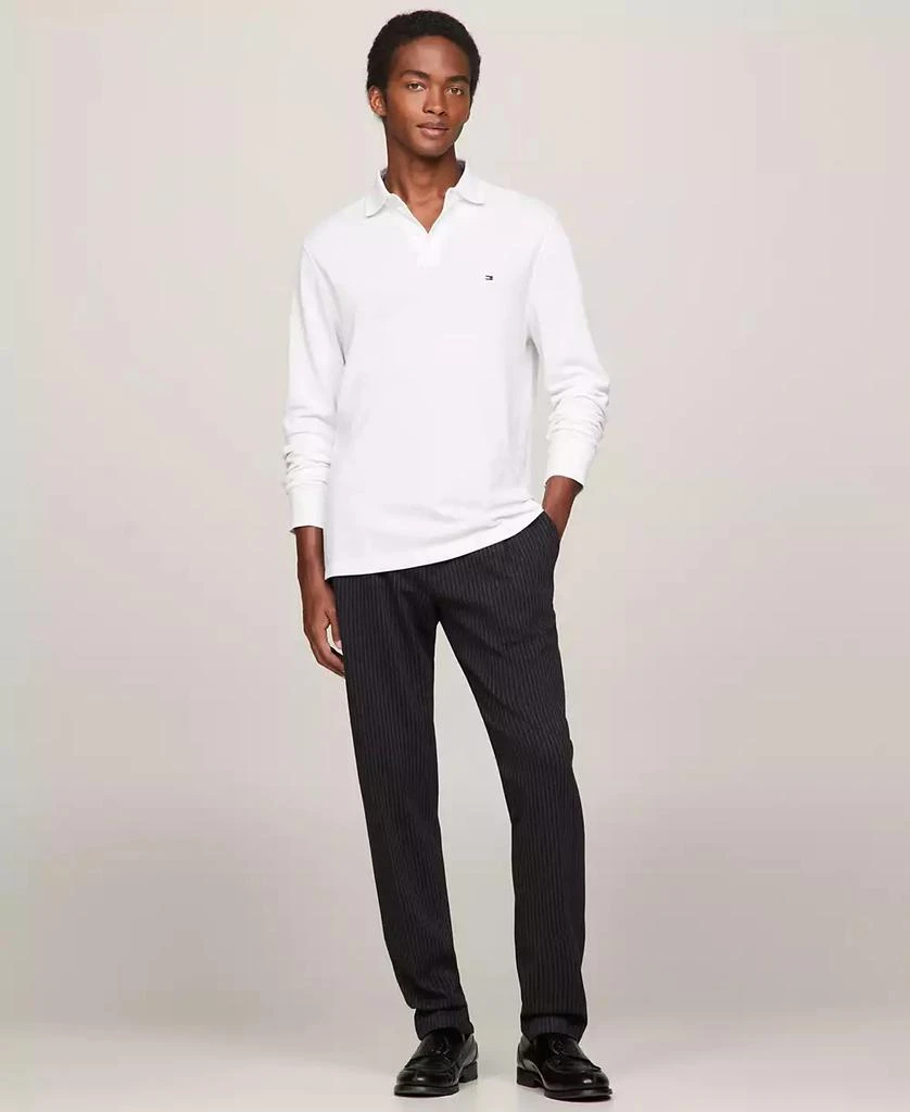 商品Tommy Hilfiger|Men's 1985 Regular-Fit Long-Sleeve Polo Shirt,价格¥593,第2张图片详细描述