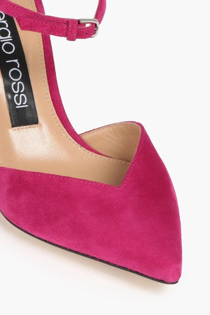 商品Sergio Rossi|Suede mules,价格¥2807,第4张图片详细描述