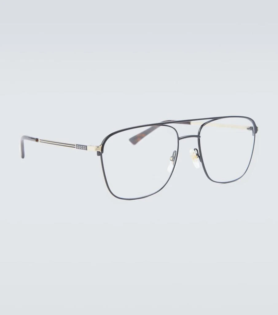商品Gucci|Navigator镜框眼镜,价格¥3647,第4张图片详细描述