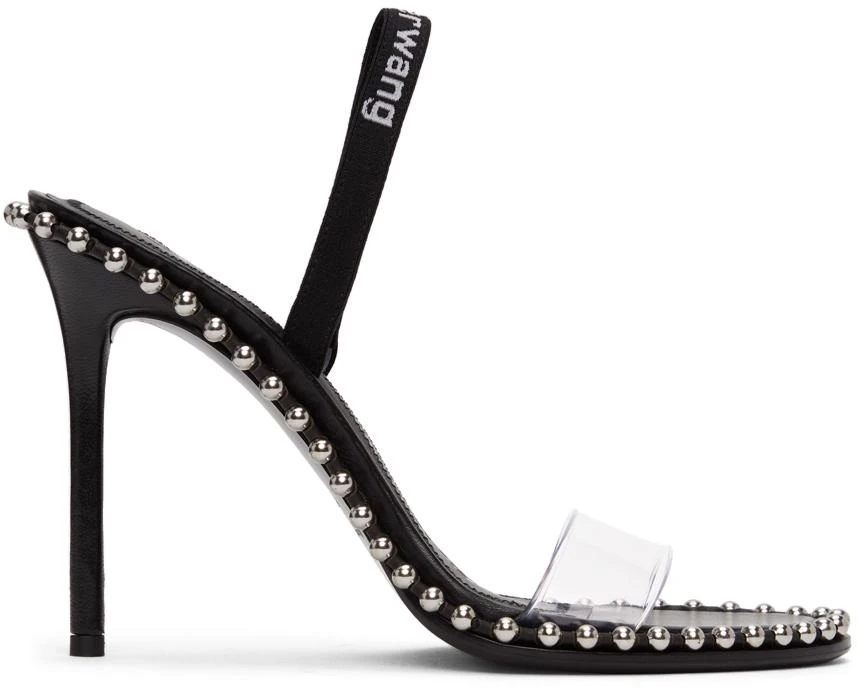 商品Alexander Wang|Black Nova High Heeled Sandals,价格¥4674,第1张图片