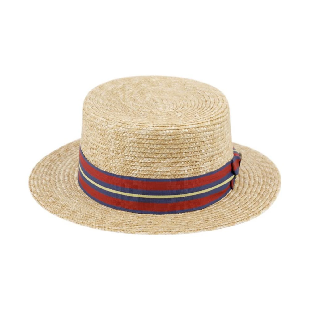 商品Epoch Hats Company|Unisex Straw Skimmer Boater Hat,价格¥458,第1张图片