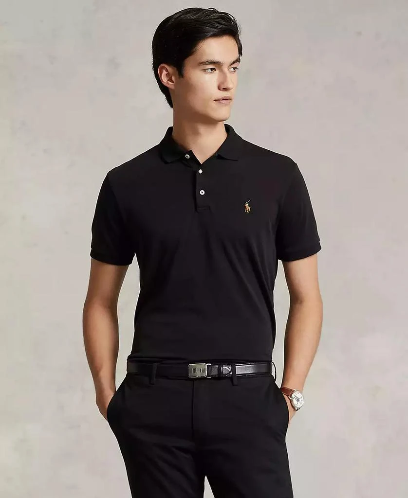 商品Ralph Lauren|Men’s Slim-Fit Soft Cotton Polo Shirt,价格¥630,第1张图片