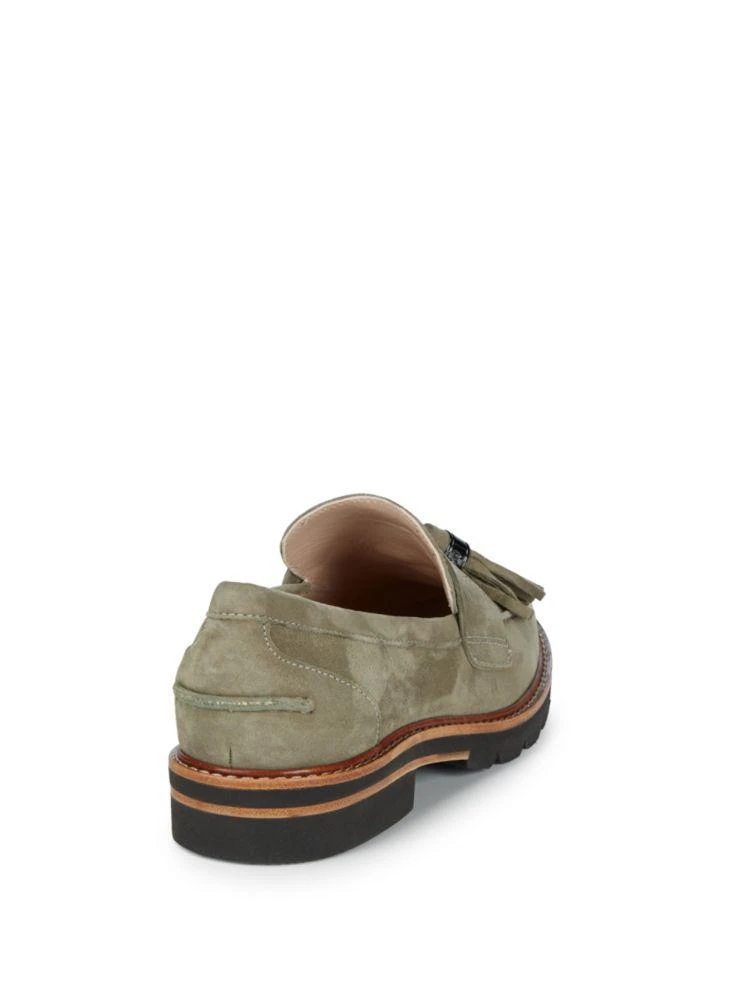 商品Stuart Weitzman|Manila Suede Tassel Loafers,价格¥1262,第2张图片详细描述