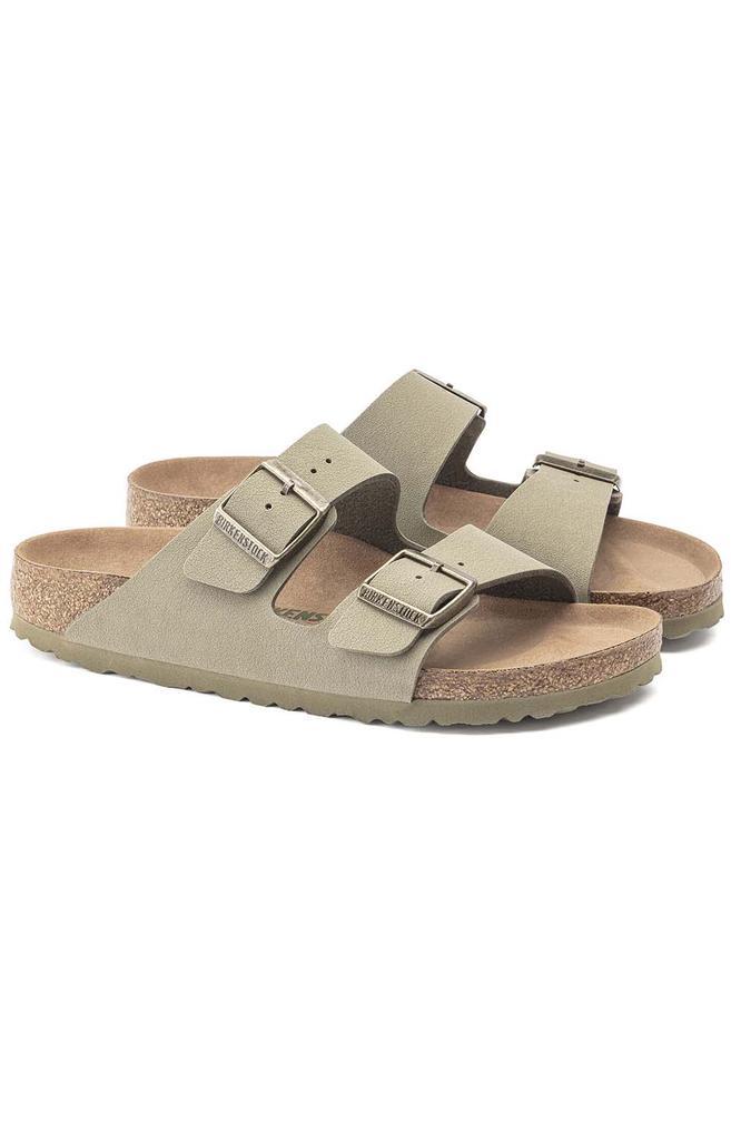 商品Birkenstock|(1020540) Arizona Vegan Sandals - Khaki,价格¥759,第1张图片