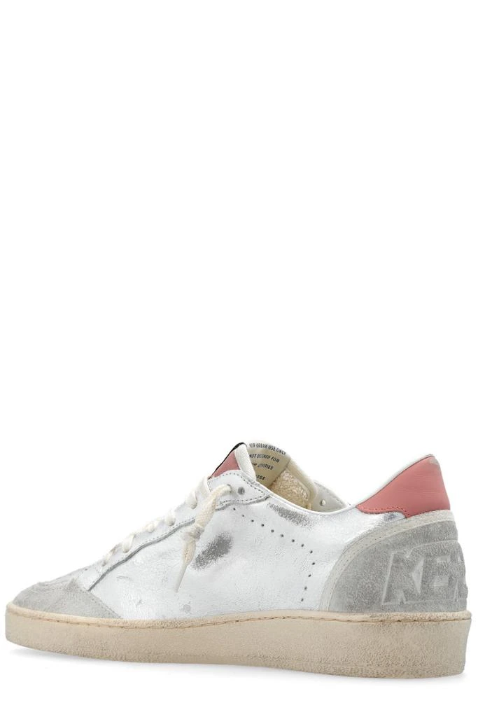 商品Golden Goose|Golden Goose Deluxe Brand Ballstar Metallic Lace-Up Sneakers,价格¥2600,第3张图片详细描述