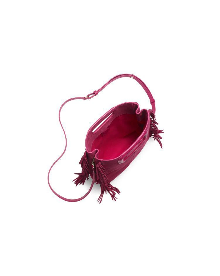 商品Maje|Suede Fringe Crossbody ,价格¥615,第3张图片详细描述