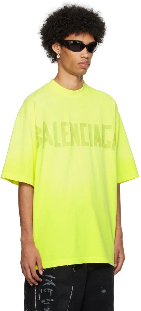 商品Balenciaga|Yellow Tape Type T-Shirt,价格¥6688,第2张图片详细描述