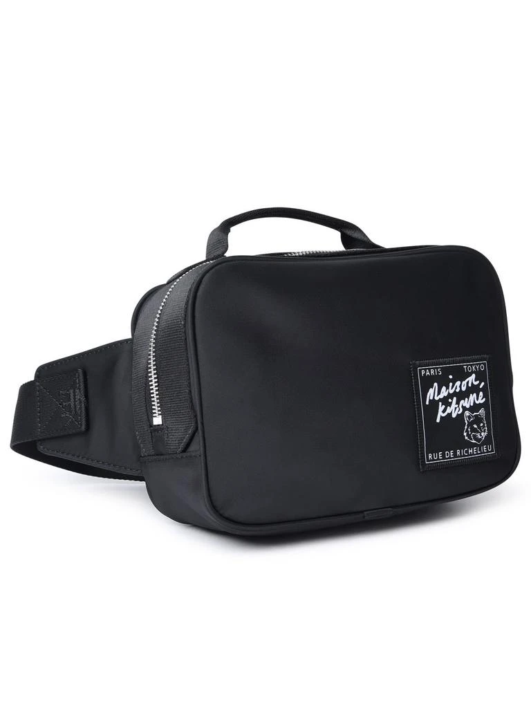 商品Maison Kitsune|Black Polyamide Fanny Pack,价格¥1512,第2张图片详细描述