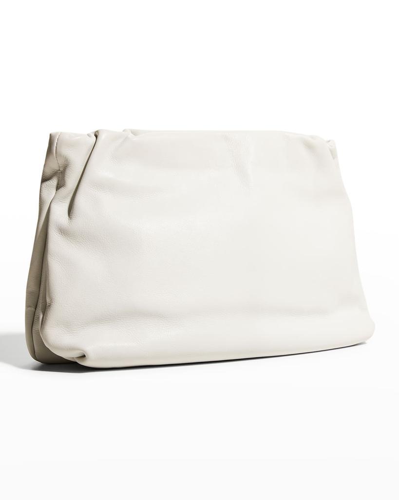 商品The Row|Bourse Clutch Bag in Calf Leather,价格¥14633,第6张图片详细描述