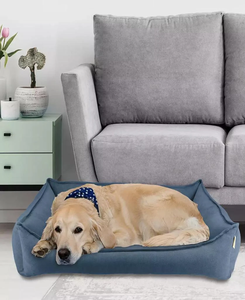 商品Arlee Home Fashions|Crescent Lounger Memory Foam Pet Bed,价格¥1367,第1张图片