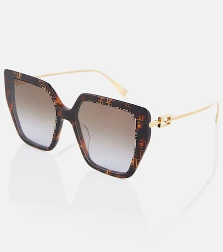 商品Fendi|Baguette oversized sunglasses,价格¥2920,第4张图片详细描述