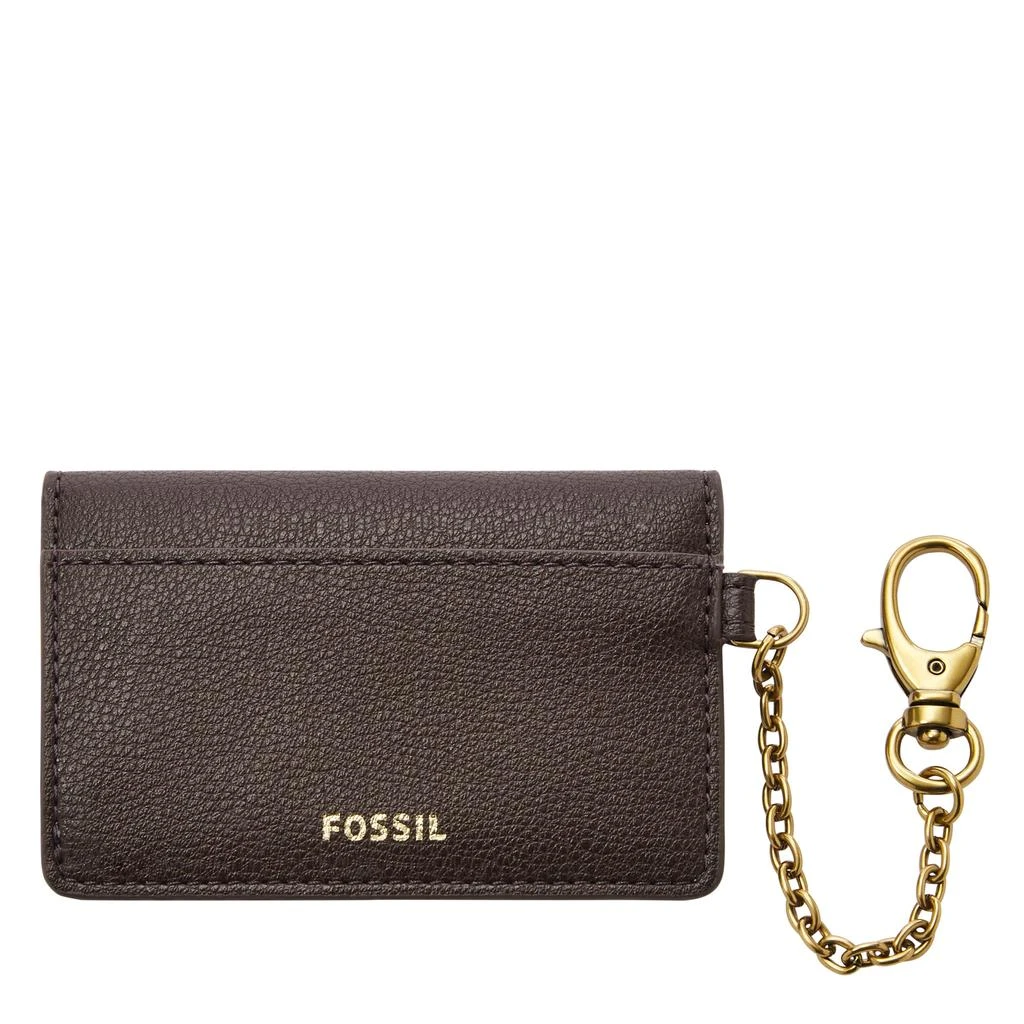 商品Fossil|Fossil Women's Adelyn PVC Flap Card Case,价格¥141,第3张图片详细描述