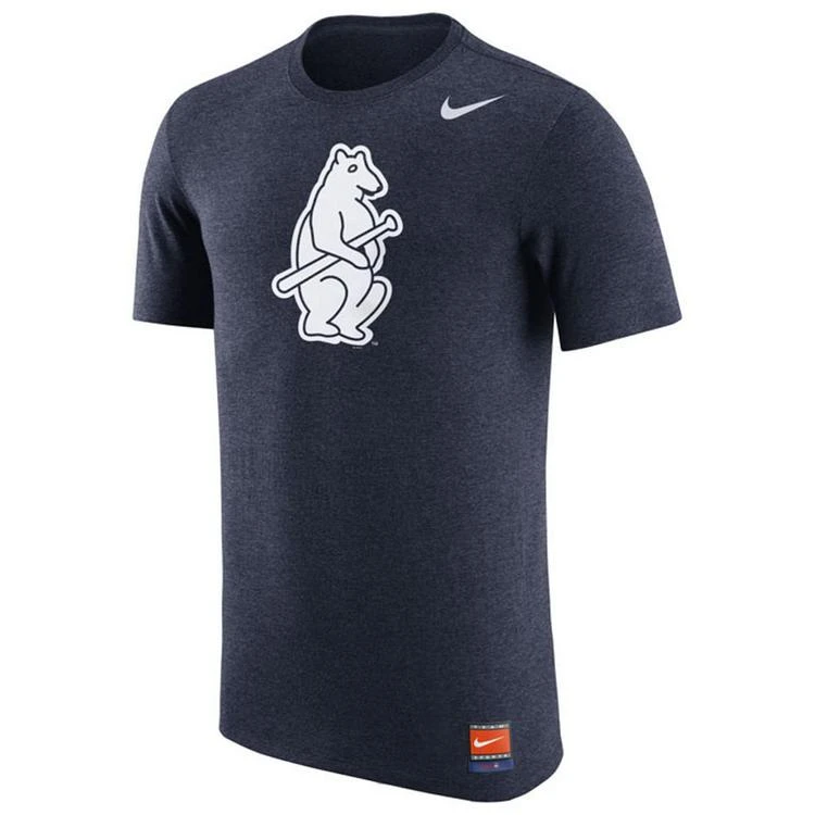 商品NIKE|Men's Chicago Cubs Coop Tri-Blend T-Shirt,价格¥186,第1张图片