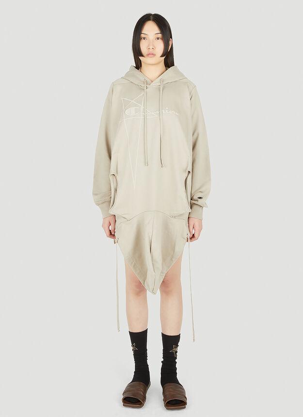 Banana Hooded Sweatshirt in Beige商品第1张图片规格展示