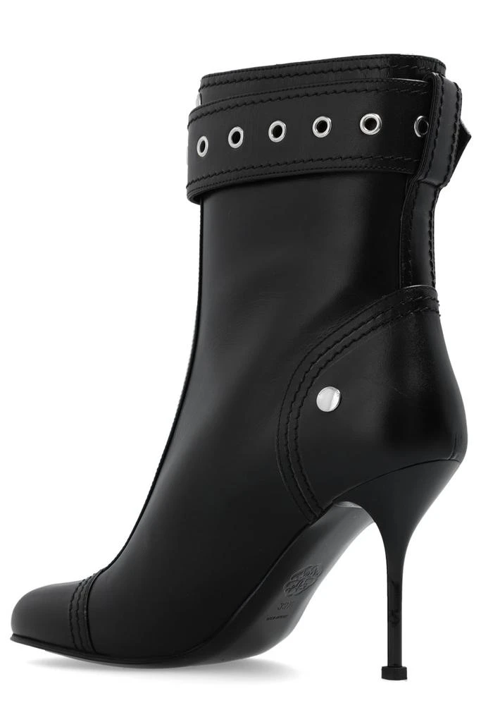 商品Alexander McQueen|Alexander McQueen Heeled Ankle Boots,价格¥7092,第3张图片详细描述