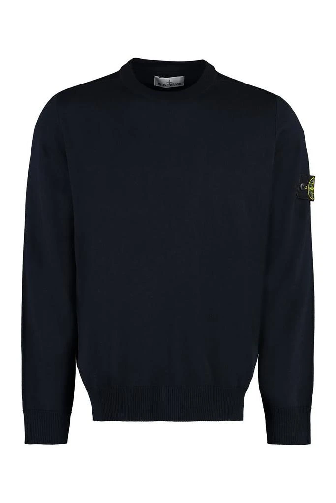 商品Stone Island|STONE ISLAND VIRGIN WOOL CREW-NECK PULLOVER,价格¥2746,第1张图片