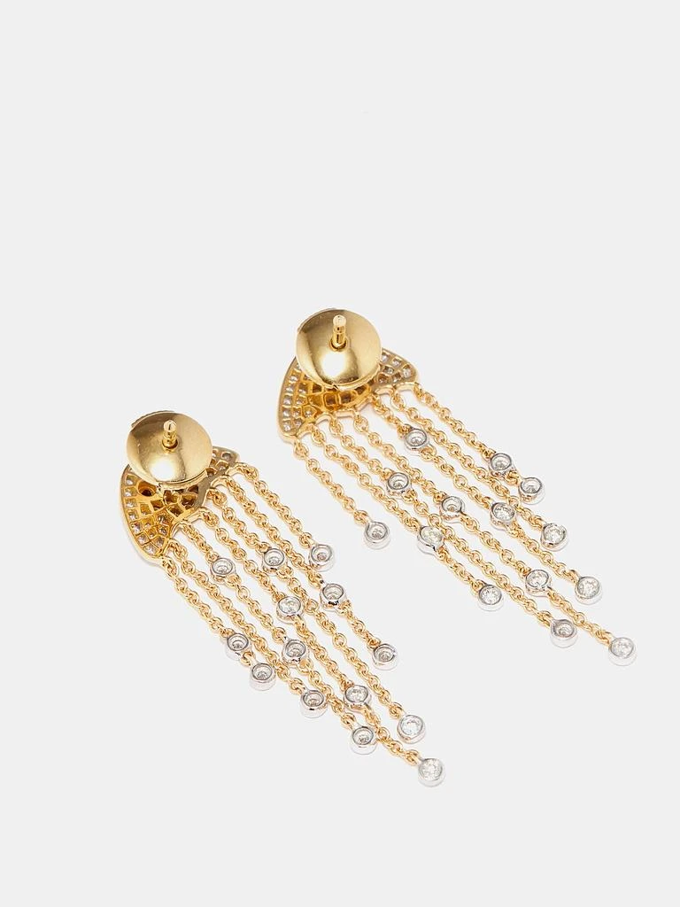 商品Yvonne Léon|Jellyfish diamond & 18kt gold earrings,价格¥39175,第3张图片详细描述