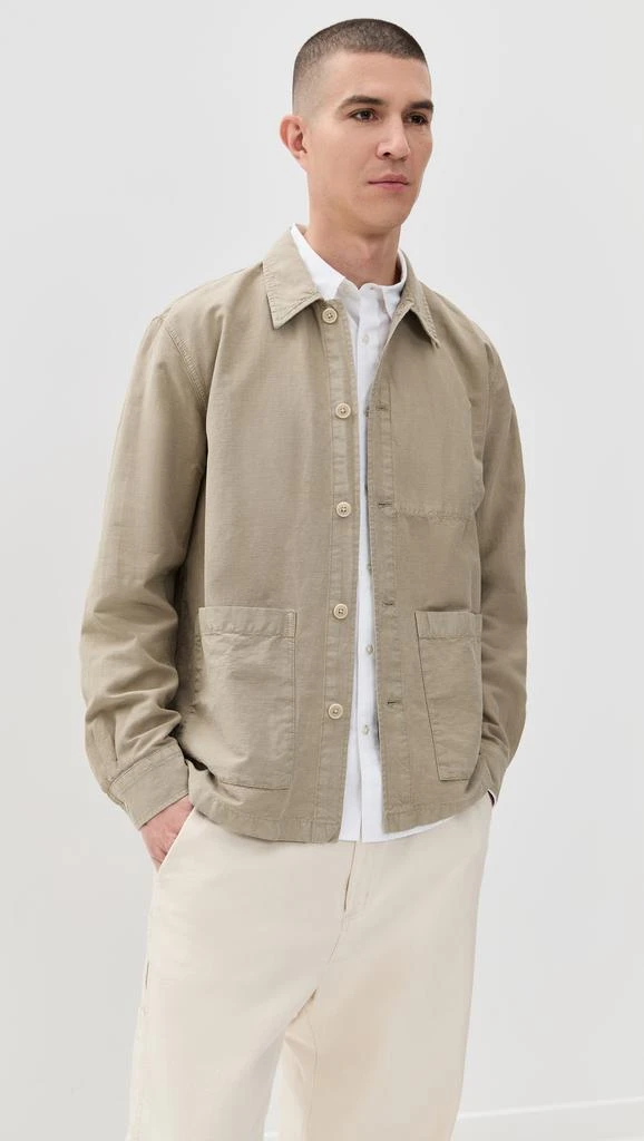 商品Norse Projects|Julian Cotton Linen Overshirt,价格¥2524,第1张图片