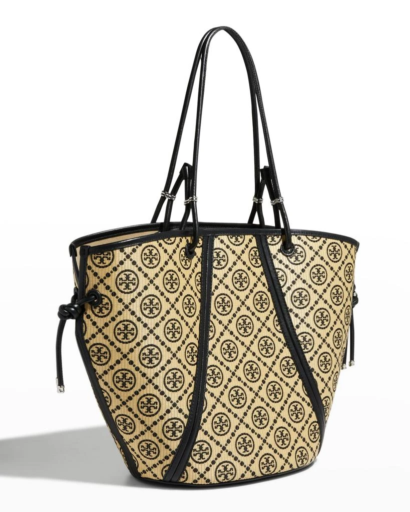 商品Tory Burch|T Monogram Woven Spaghetti Tote Bag,价格¥4124,第4张图片详细描述