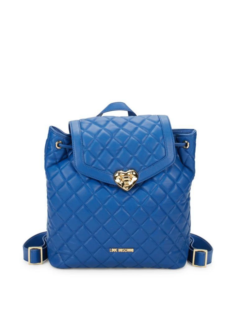 商品Moschino|Quilted Drawstring Backpack,价格¥983,第1张图片