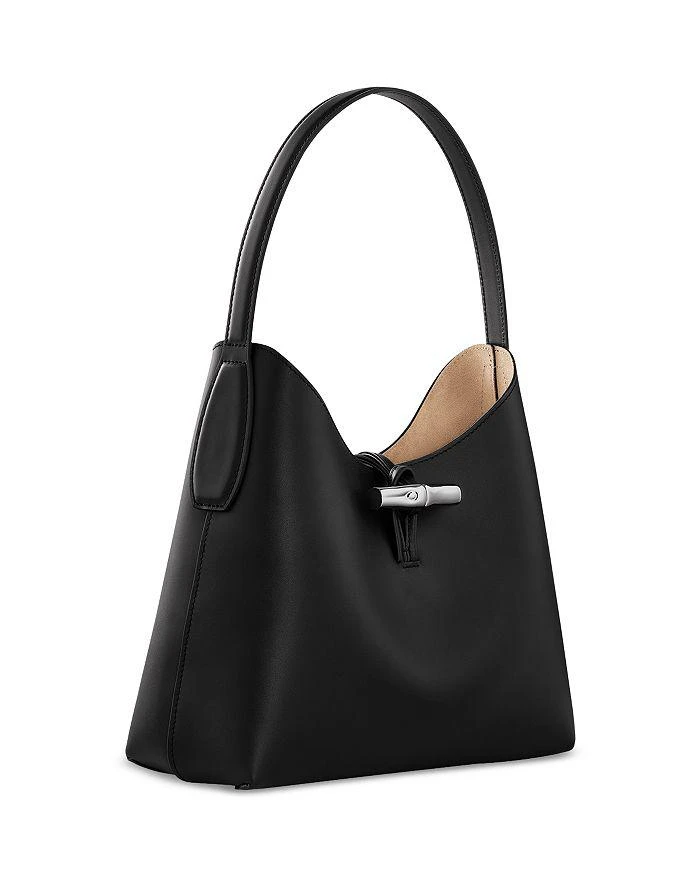 商品Longchamp|Roseau Leather Box Hobo,价格¥3569,第3张图片详细描述