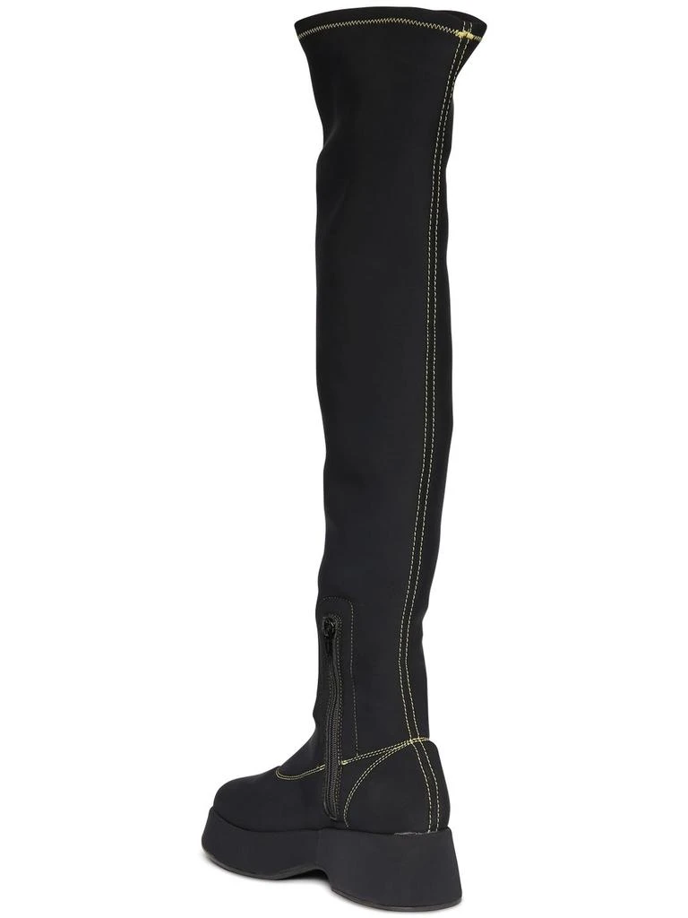 商品Ganni|55mm Stretch Over-the-knee Boots,价格¥2386,第3张图片详细描述