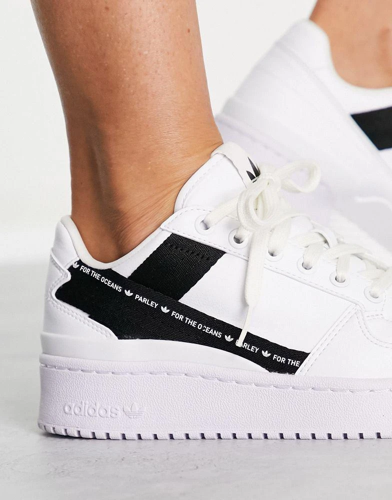 商品Adidas|adidas Originals Forum Bold trainers in white with black details,价格¥800,第2张图片详细描述