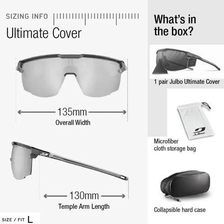 商品Julbo|Ultimate Cover Sunglasses,价格¥1491,第4张图片详细描述