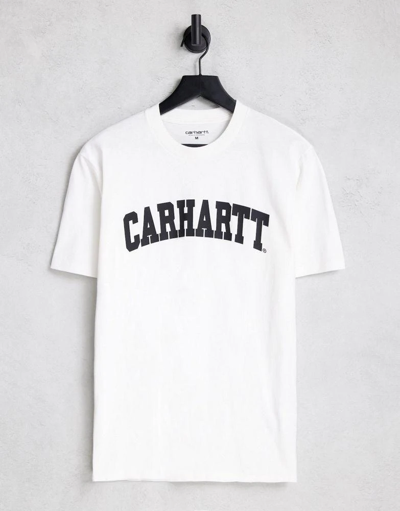 商品Carhartt|Carhartt WIP university t-shirt in white,价格¥320,第1张图片