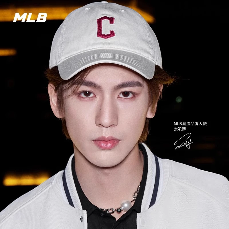 MLB官方张凌赫明星同款男女情侣遮阳棒球帽软顶CPB06 商品