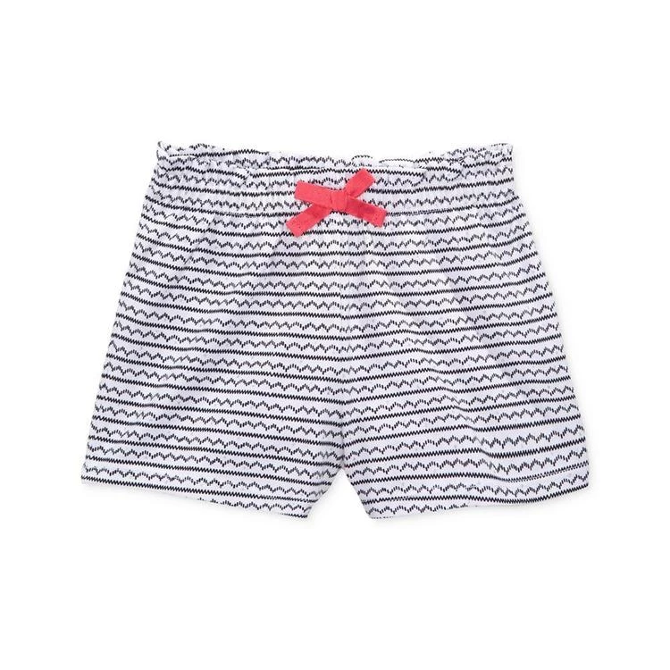 商品First Impressions|Geo-Print Ruffle-Waist Cotton Shorts, Baby Girls (0-24 months), Created for Macy's,价格¥20,第2张图片详细描述