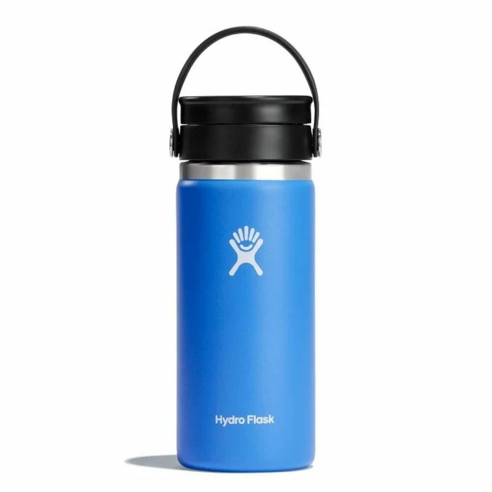 商品Hydro Flask|HYDRO FLASK - 16 OZ WIDE MOUTH FLX LID - 16oz - White,价格¥244,第1张图片