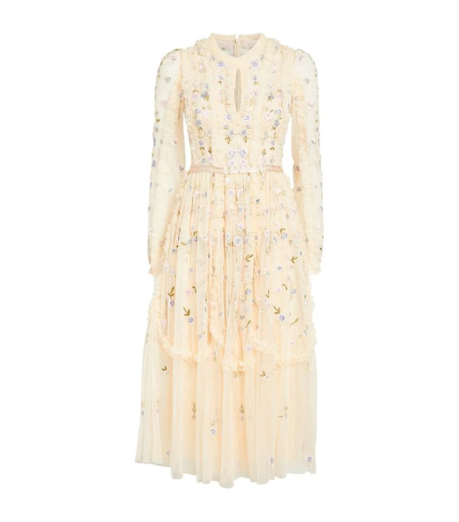 商品Needle & Thread|Wallflower Midi Dress,价格¥2975,第1张图片