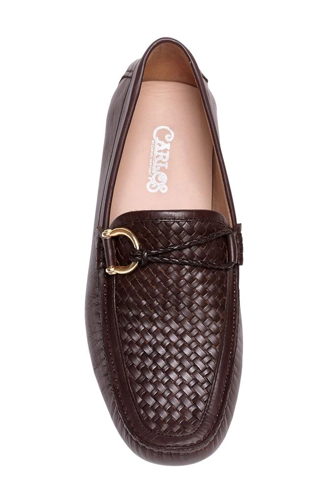 商品CARLOS SANTANA|Malone Woven Leather Driver,价格¥496,第4张图片详细描述