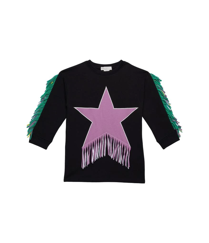 商品Stella McCartney|Dress with Star Patch and Fringes (Toddler/Little Kids/Big Kids),价格¥622,第1张图片