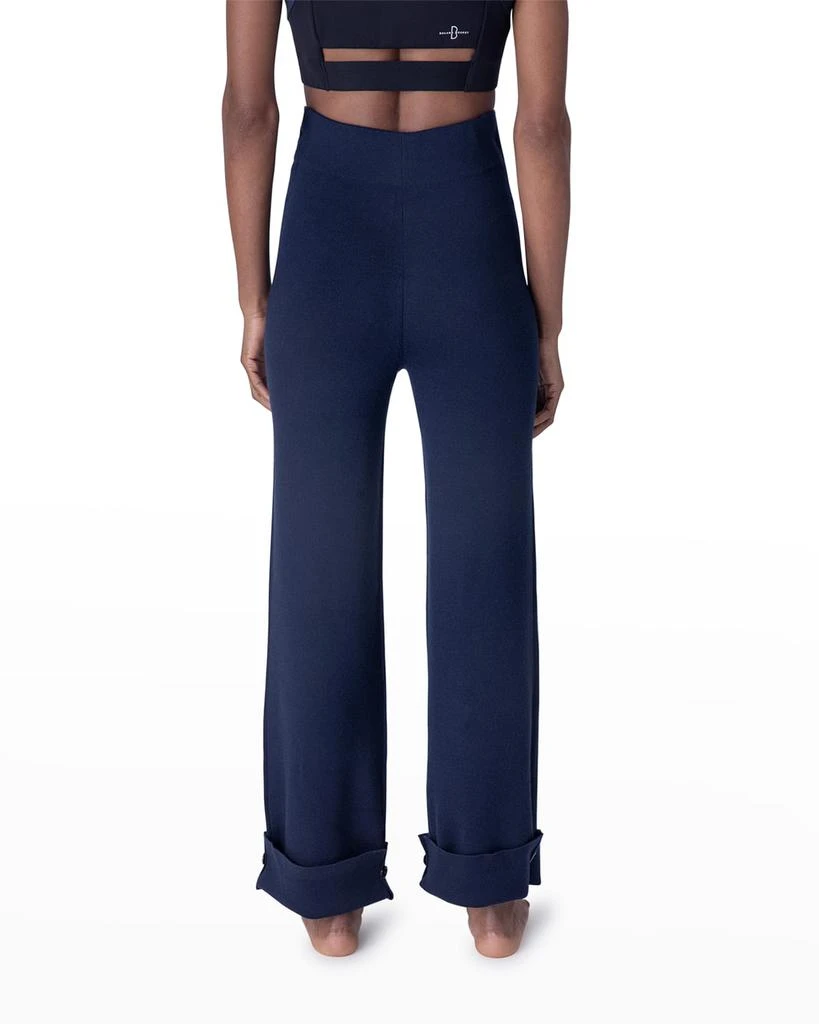 商品ROLAND MOURET|Charlotte Ribbed Merino Wool & Cashmere Pants,价格¥1688,第3张图片详细描述