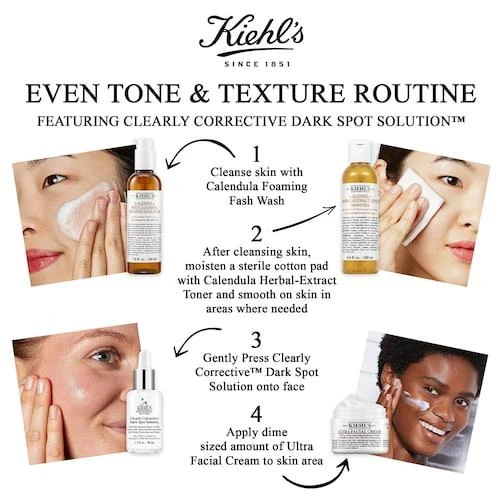 商品Kiehl's|Clearly Corrective Dark Spot Correcting Serum,价格¥274,第2张图片详细描述