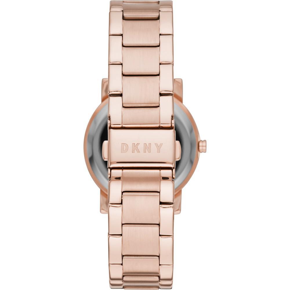 商品DKNY|唐可娜儿女式玫瑰金色手链手表34mm,价格¥999,第6张图片详细描述