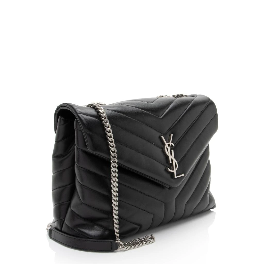 商品[二手商品] Yves Saint Laurent|Matelasse Calfskin Monogram LouLou Chain Medium Shoulder Bag,价格¥13941,第2张图片详细描述