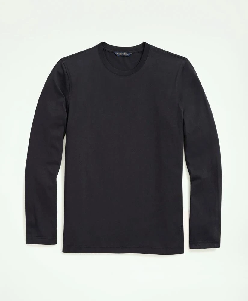 商品Brooks Brothers|Supima® Cotton Long-Sleeve Logo T-Shirt,价格¥578,第1张图片