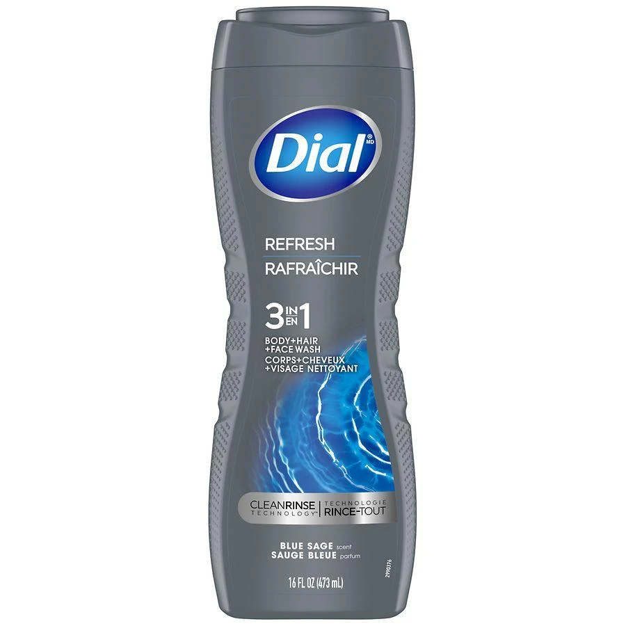 商品Dial|Men 3 in 1 Body Wash Blue Sage,价格¥46,第1张图片