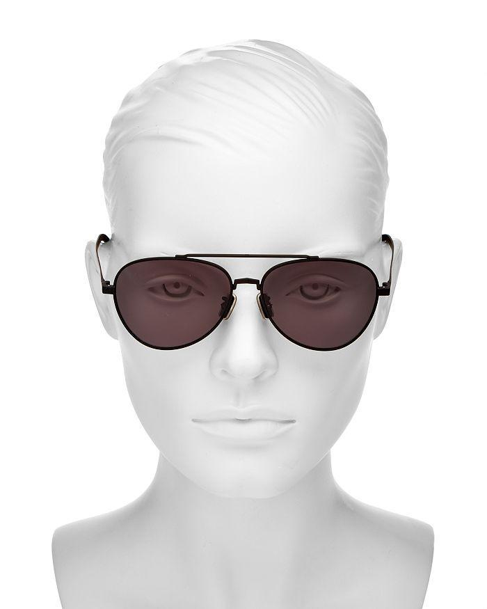 商品Givenchy|Women's Brow Bar Aviator Sunglasses, 56mm,价格¥1952,第4张图片详细描述